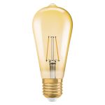 Ledvance  Vintage 1906 LED E27 Pear Gold 2.5W 220lm - 824 Extra Warm White | Replaces 22W