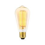Sylvania ToLEDo Vintage Smart E27 Gold 7.5W 640lm - 820 Extra Warm White | Replaces 55W