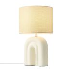 Nordlux Haze Table Lamp Composite Beige | Suitable for 1x E27