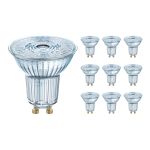 Multipack 10x Osram Parathom LED Spot GU10 PAR16 4.3W 350lm 36D - 830 Warm White | Replaces 50W