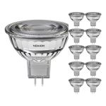 Multipack 10x Noxion LED Spot GU5.3 MR16 7.5W 621lm 36D - 827 Extra Warm White | Dimmable - Replaces 50W