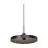 Ledvance Decor Plate Pendant Steel Black | Suitable for E27