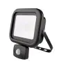 Noxion LED Floodlight Beamy G2 Black 50W 4500lm 120D - 840 Cool White | IP65 - Motion Sensor - Symmetrical