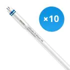 Multipack 10x Philips LED Tube T5 MASTER (HF) High Efficiency 8W 1050lm - 840 Cool White | 55cm - Replaces 14W